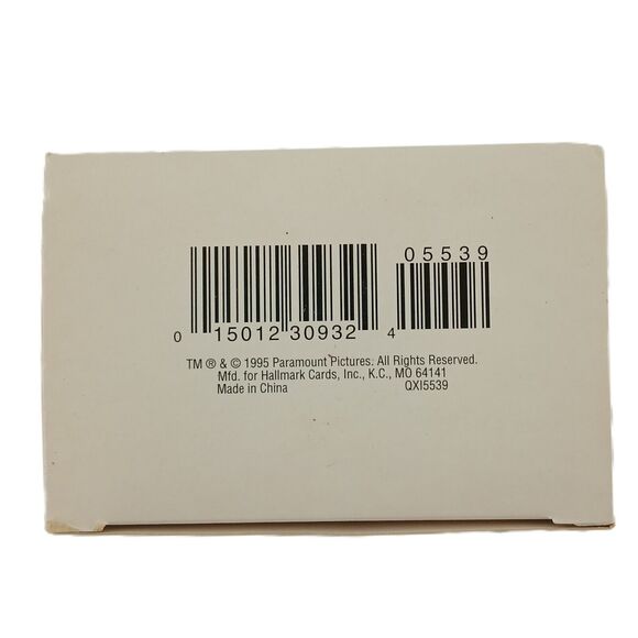 Lot of 2 Hallmark Keepsake Star Trek Ornaments Mr. Spock & Captain James T. Kirk - Picture 5 of 16